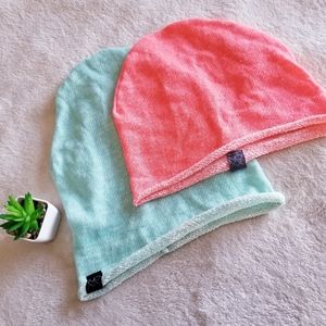 🌻3/$20 2️⃣ -Pack soft terry beanies🌿